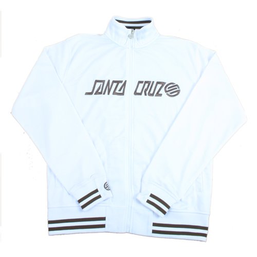 Santa Cruz Mens Santa Cruz Mundial Track Top White