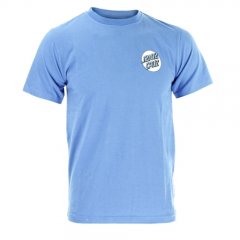 Santa Cruz Mens Santa Cruz Roskopp 1 Tee Deep Blue