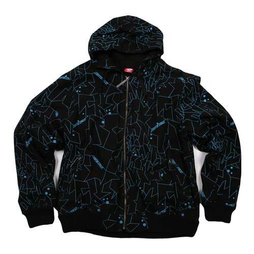 Santa Cruz Mens Santa Cruz Wired Jacket Black