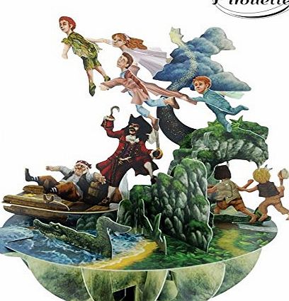 Santoro 3D Pirouette Greeting Card - Peter Pan