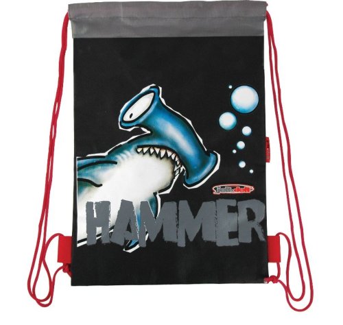 Santoro Graphics Jeli Deli Shark Drawstring Bag