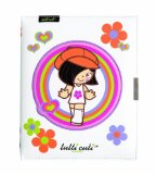 Santoro Tutti Cuti Carnaby White Lockable Notebook