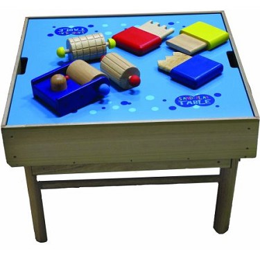 Wooden Sand Table with Accessories