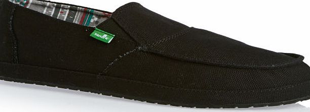 Sanuk Mens Sanuk Commodore Shoes - Black