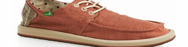 Sanuk Mens Sanuk M Drewby Shoes - Faded Brick