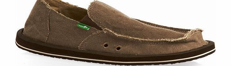 Sanuk Mens Sanuk Vagabond Shoes - Brown