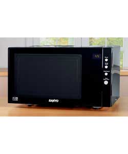 Black Touch Microwave With Grill