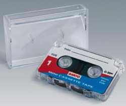 Sanyo C30N Mini Cassette Tape 15 Minutes per