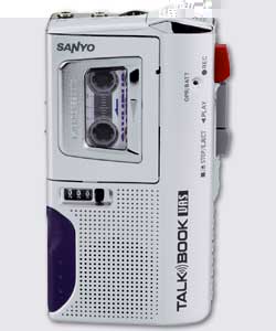 SANYO Micro Cassette Recorder with Telephone Recording Adaptor