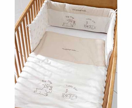 Saplings Animal Cot Bed Bumper Set