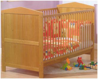 Chloe `Cot Bed` with mattress