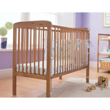 Saplings Anita 54cm Cot in Pine with Antique