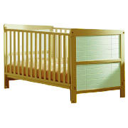Gina Cot Bed, Pine & Ivory
