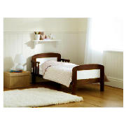 Harriet Junior Bed, Walnut & White
