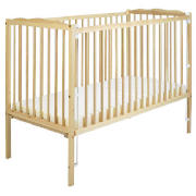 Jessica Cot With Mattress, Natural