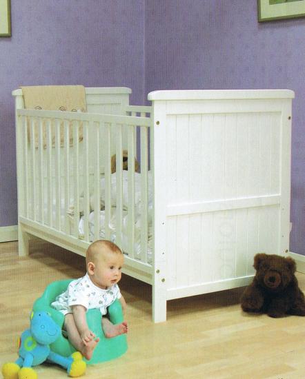Saplings Seville Cot Bed with mattress
