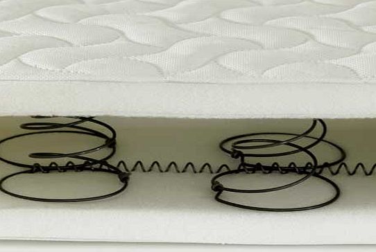 Saplings Sprung Cot Bed Mattress - 140 x 70cm
