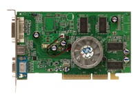 128Mb Radeon 9550SE DDR TV Out DVI 64-Bit