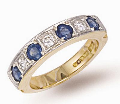 Sapphire Eternity Ring (196)