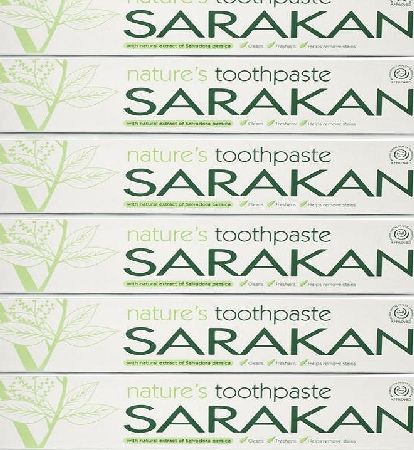 Sarakan Toothpaste 6 Pack
