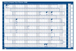 Sasco 2008 Compact Year Planner Unmounted