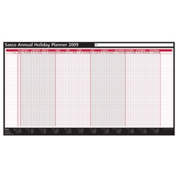 Sasco 2009 Annual Holiday Planner W750xH410mm