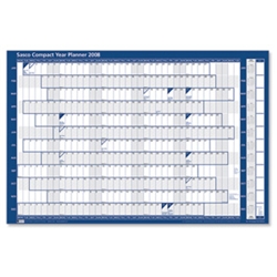 Sasco 2009 Super Compact Year Planner Magnetic