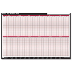 Sasco 2010 Day Planner Mounted 40 Staff 7 Day