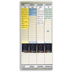 Sasco T-Card Message System