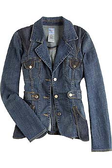 Sass & Bide Diamond dancer denim blazer