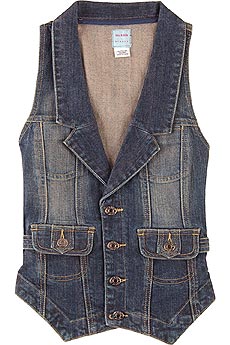 Sass & Bide Fitted denim vest