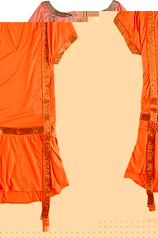 Jersey beaded mini dress