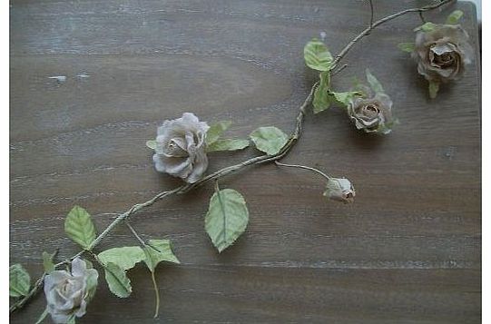 Rose Garland - Cream - Length 180 Cm