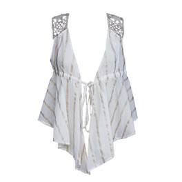 Sass Bide Sass and Bide This Wonderful World Vest Top/