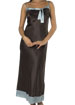 Tie Satin nightdress