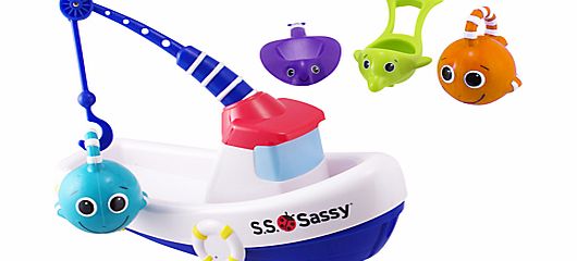 Sassy Fishing Boat Bath Toy