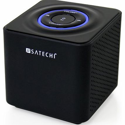 Satechi ST-69BTS Audio Cube Portable Bluetooth Speaker System for iPhone / Android Smart Phones / iPad / Tablets / Macbook / Notebooks