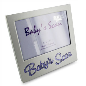 Baby Scan Glitter Photo Frame