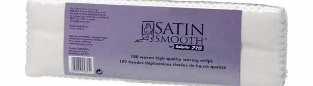 Satin Smooth Babyliss Pro Satin Smooth Woven High Quality Waxing Strips - Pack of 100