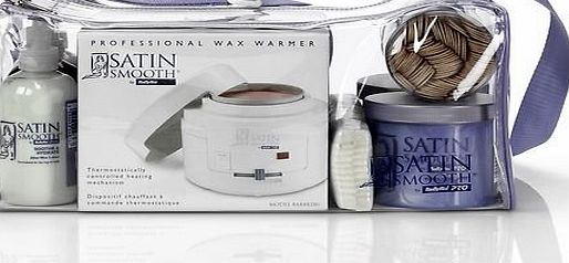 Satin Smooth Babyliss Wax Professional Starter Kit - Includes: Pro Wax Heater, 2 x Wax Pots, Pre Wax Spray, After Wax Lotion, Wax Remover, Strips and Applicators