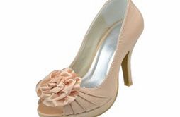 SATIN Stiletto Heel Pumps Womens Shoes