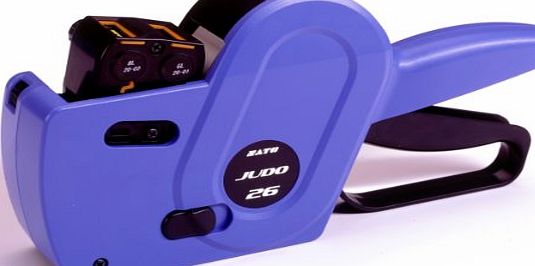 SATO JUDO 26 PRICE amp; LABELLING GUN, TWO LINE TOP =8 / BOTTOM =6