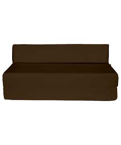 Double Sofa Bed - Chocolate