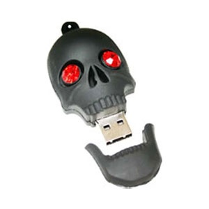 Satzuma 4GB Skull USB Flash Drive