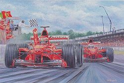 John Saunders ``Hockenheim 1-2`` Print