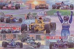 John Saunders ``Memories of a Champion`` Print