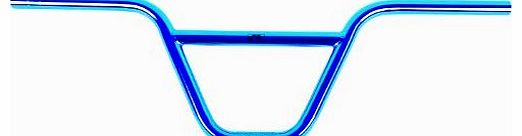 Savage BMX Steel Handlebar - Blue, 635 x 185 mm