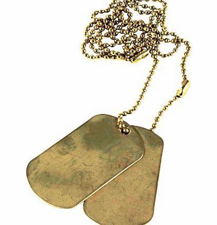 Savage Island VIPER DOG TAGS - GOLD