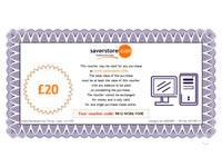 SaverValue andpound;20 saverstore.com Gift Voucher
