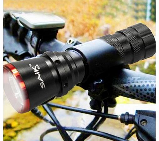 High Power 5w Cree LED Bike Bicycle Cycle Head Front Lamp Light Flash light Torch Up to 270 lm